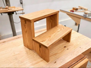 стремянка табурет из дерева